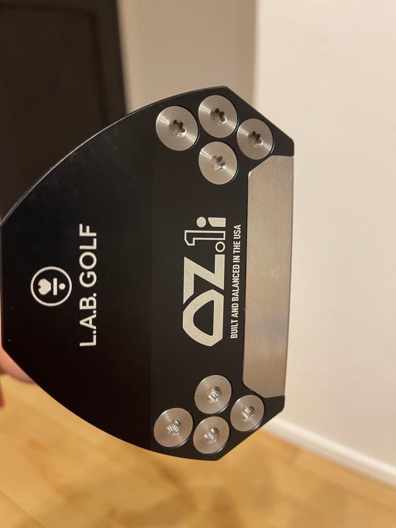 L.A.B. GOLF OZ1iブラックパター ヘッドカバー付き