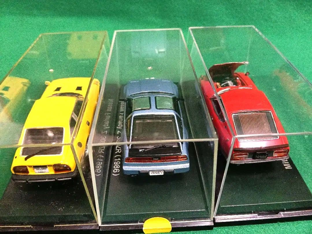1/43Nissan Fairlady Z ミニカーセット 3台セット訳有品