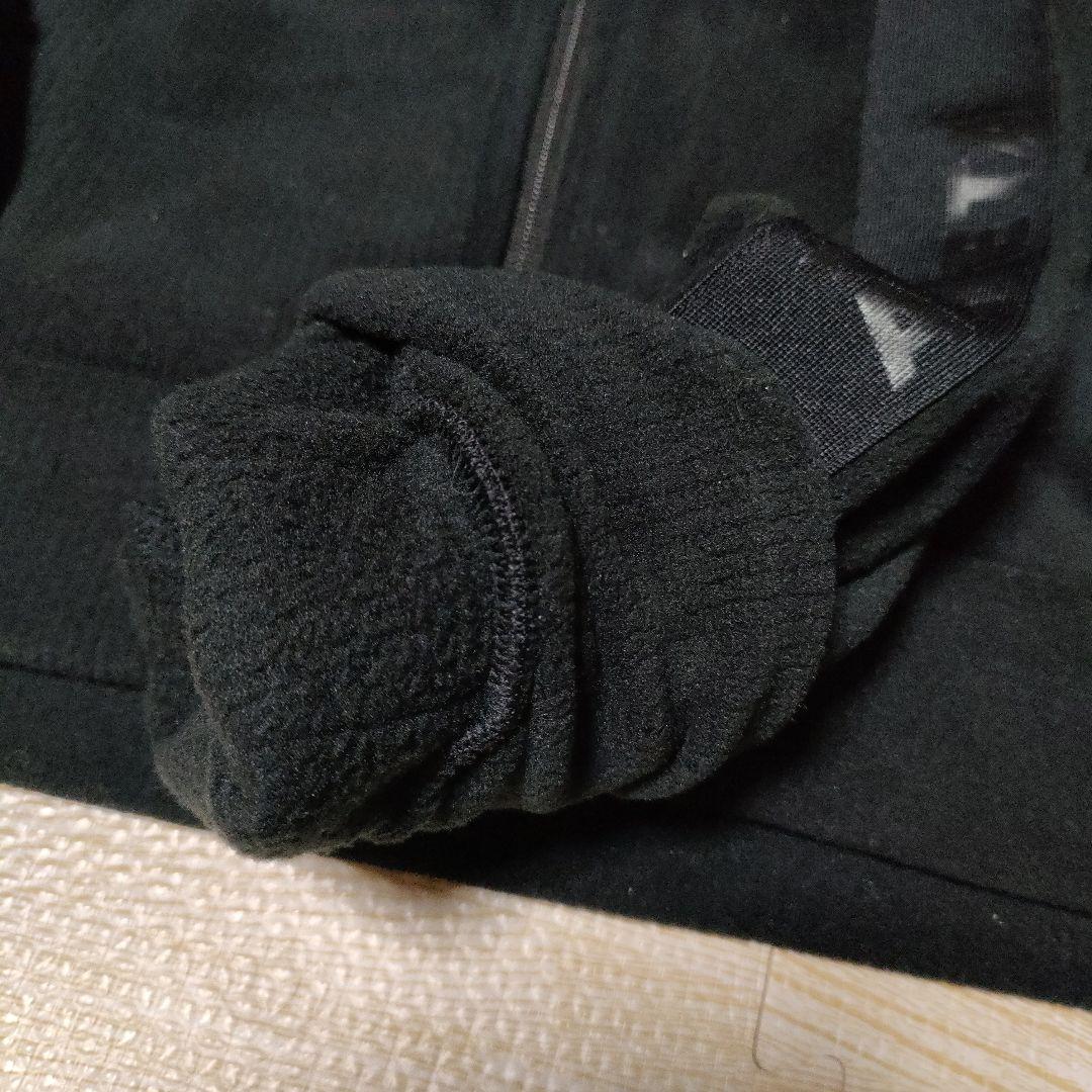新品 ATHLETA アスレタ FUK-24 SW 裏起毛 上下 黒 L