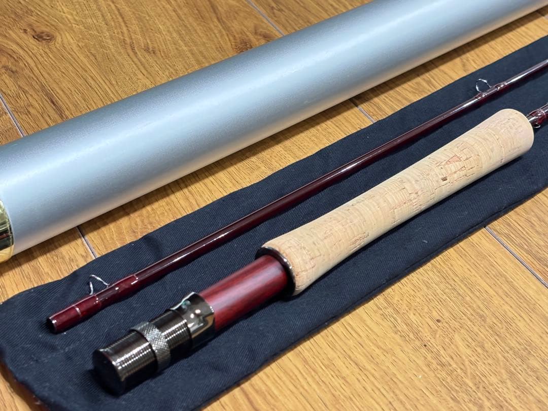 TSR SH2 81005 8'10\" #5 フライロッド　アルミケース　袋付き