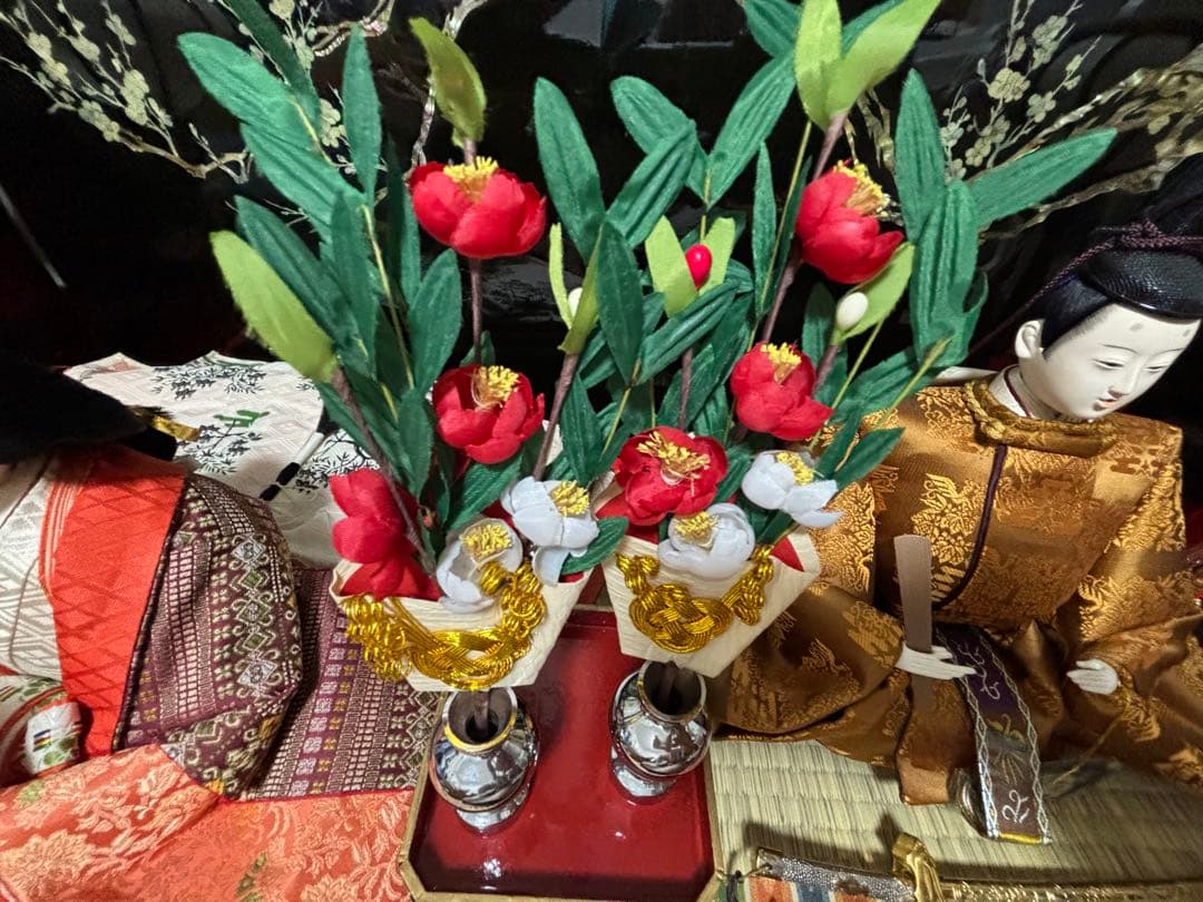 値下げ交渉可能！　美品　高級品　雛人形　親王飾り平安一甫　本製品　115センチ