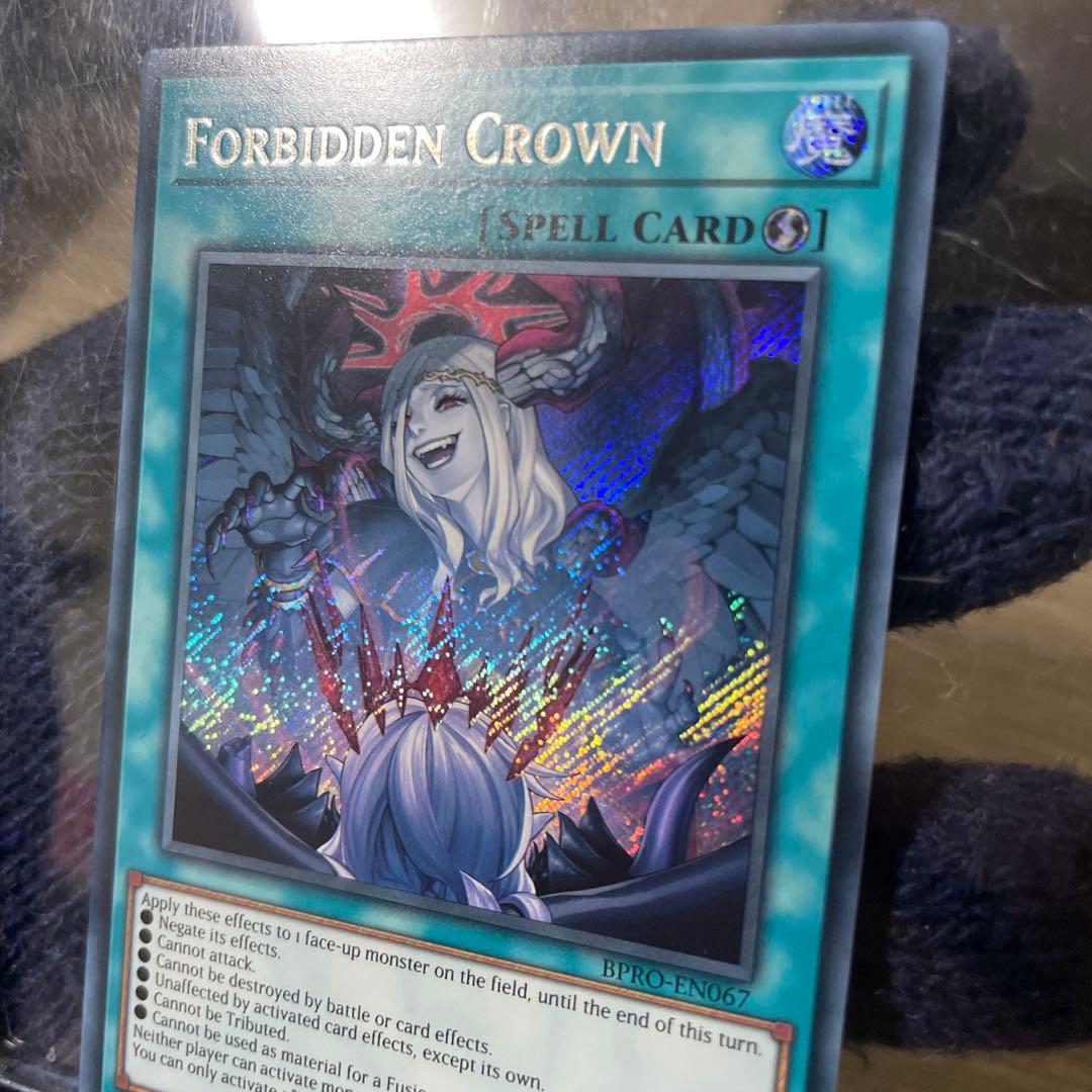 遊戯王　禁じられた聖冠　シク　英語版　EU版　BPRO