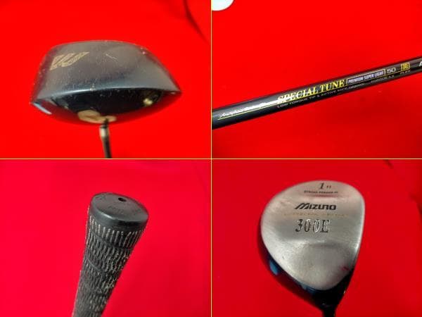 Mizuno ゴルフクラブ4本 JPX3番19 A25５番 HOT L他