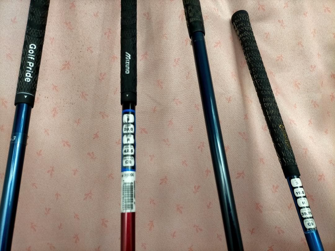 Mizuno ゴルフクラブ4本 JPX3番19 A25５番 HOT L他