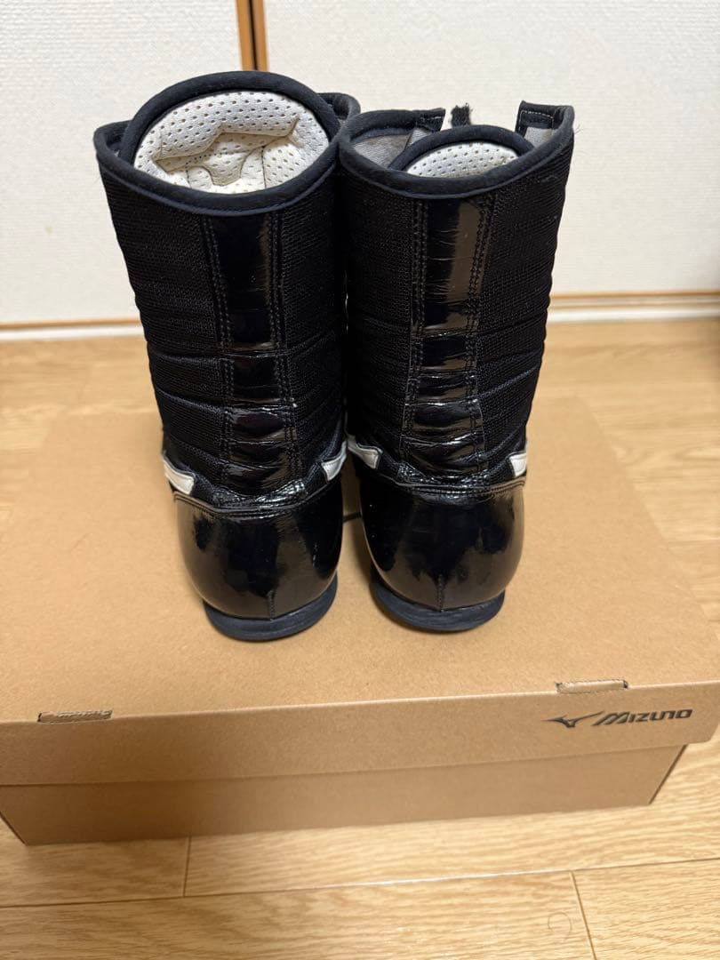 ミズノフィニッシャー 26.5cm 黒×白 MADE IN JAPAN 箱/袋付