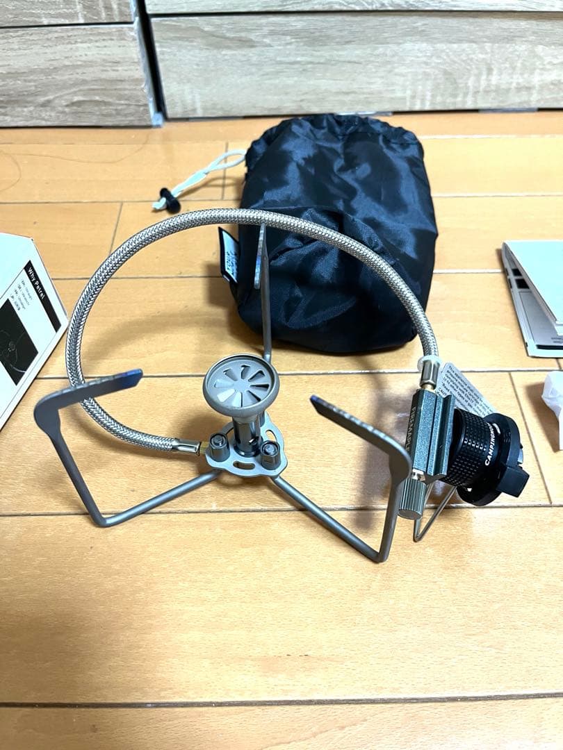 【UL】Fire-Maple チタンストーブ 約95g 風防&CB缶アダプター付