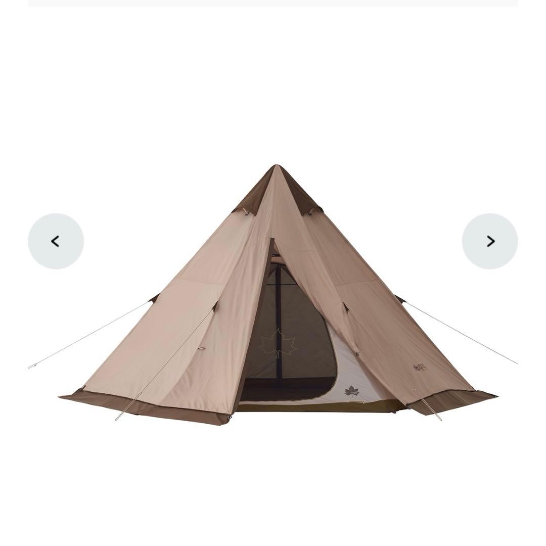 【未使用】LOGOS Tradcanvas VポールTepee400-BB