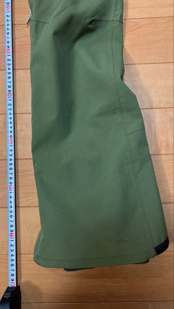 BURTON ビブパンツ Mサイズ　レディース　バートン　カーキ