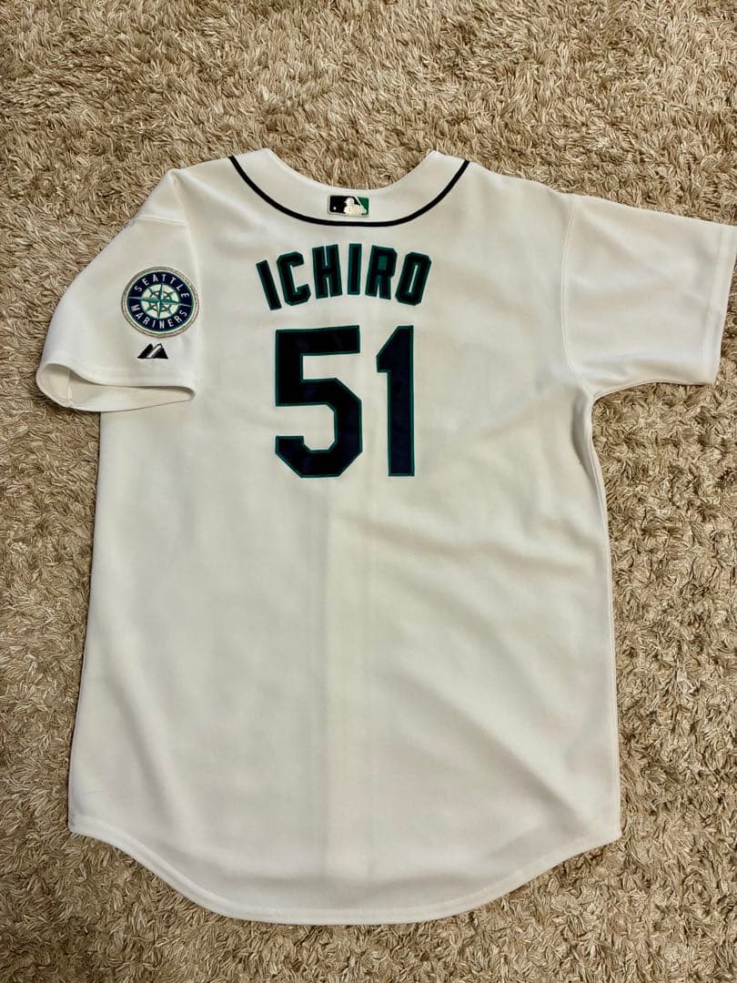 イチローシアトル・マリナーズ ユニフォームマジェスティック XL