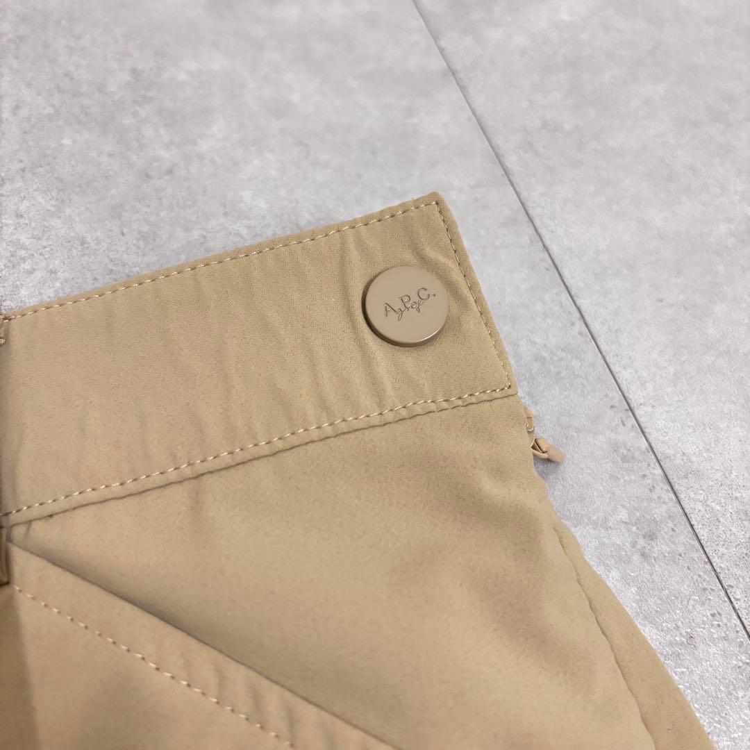 A.P.C.golf 韓国　ゴルフウェア　インナーパンツ　プリーツ　ベージュ　S