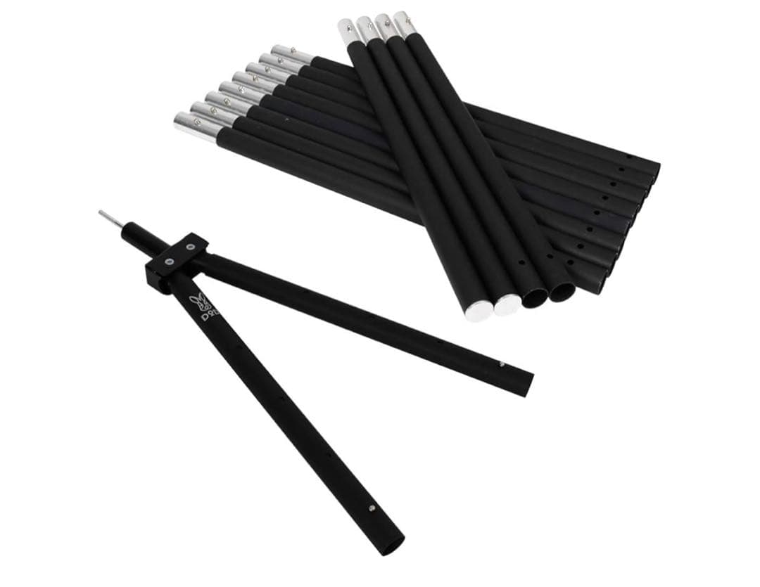 【美品】dod ワンポールテントＬセット　（ペグなし）