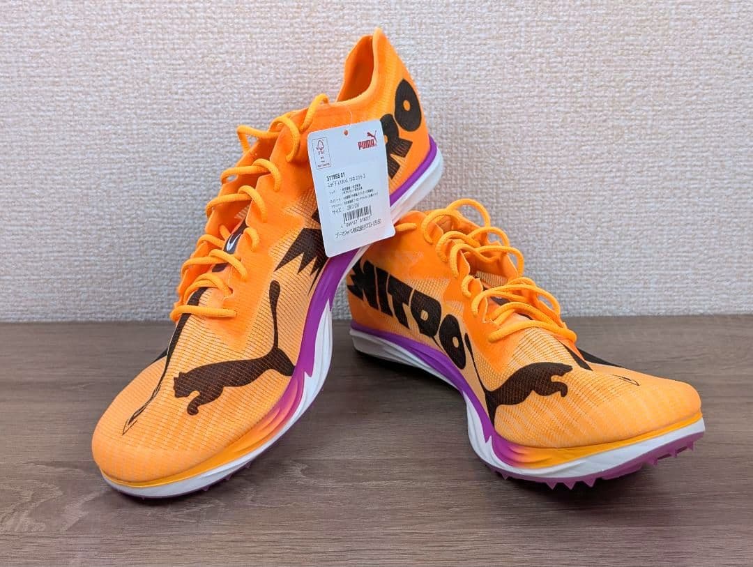 【未使用品】PUMA プーマ ミッドディスタンス ニトロ エリート 3 28cm