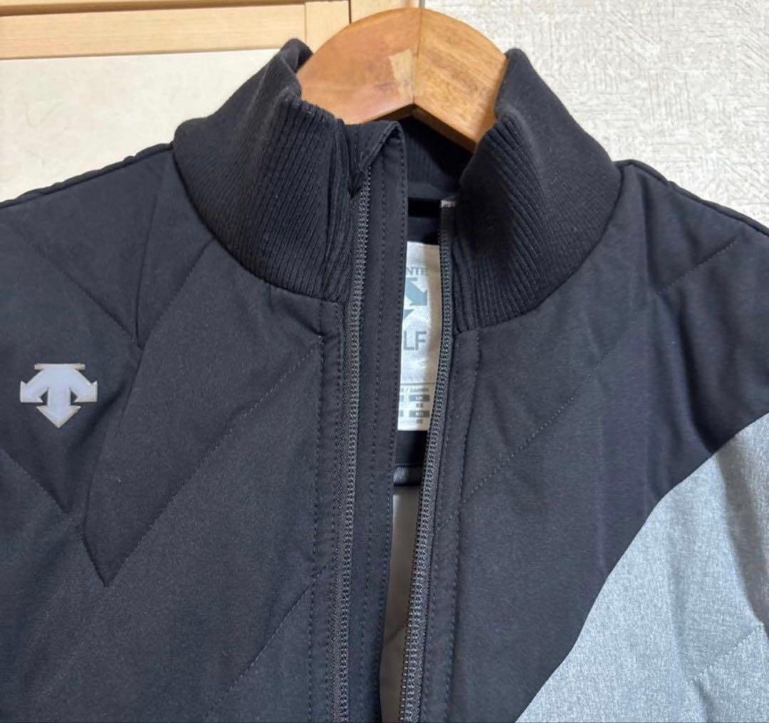 デサント　DESCENTE ゴルフ　中綿　ダウン90% ジャケット　M グレー黒