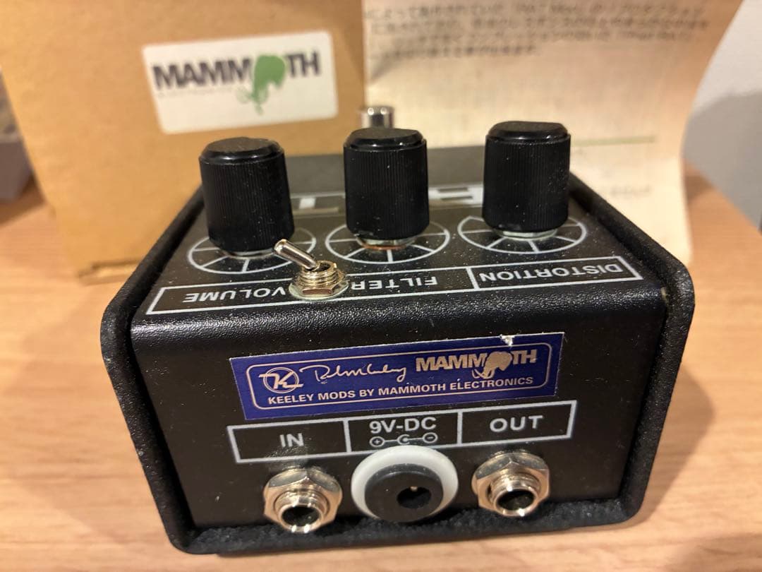 PROCO RAT Mighty Mouse Keeley トグルスイッチ折れ