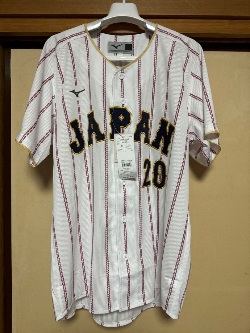 2026 WBC 周東佑京 直筆サイン レプリカユニフォーム 侍ジャパン