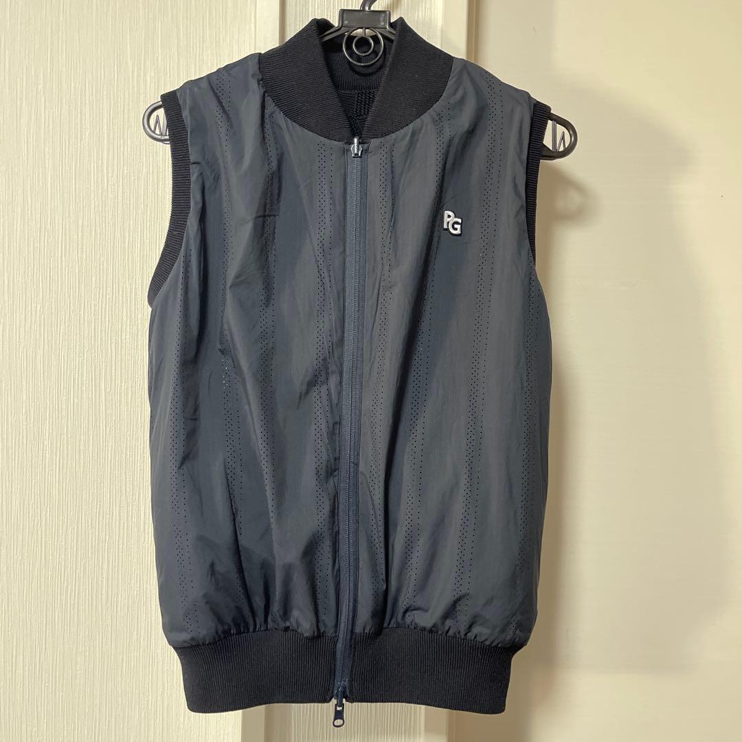 新品　未使用　レディース　PEARLY GATES リバーシブルネイビーベスト