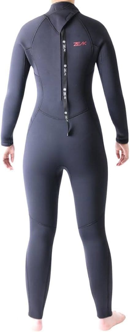 ZEAK ブラック フルスーツ ドライスーツ　女性Lサイズ　6mm