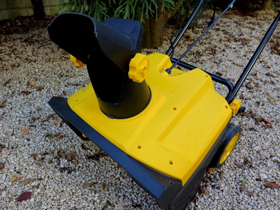 ハイパワー電動除雪機 1500W 女性に扱いやすい除雪機 Ex1600win