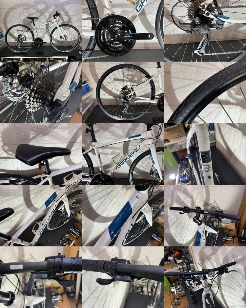 GARNEAU GR URBANIA 3 油圧ディスクブレーキ