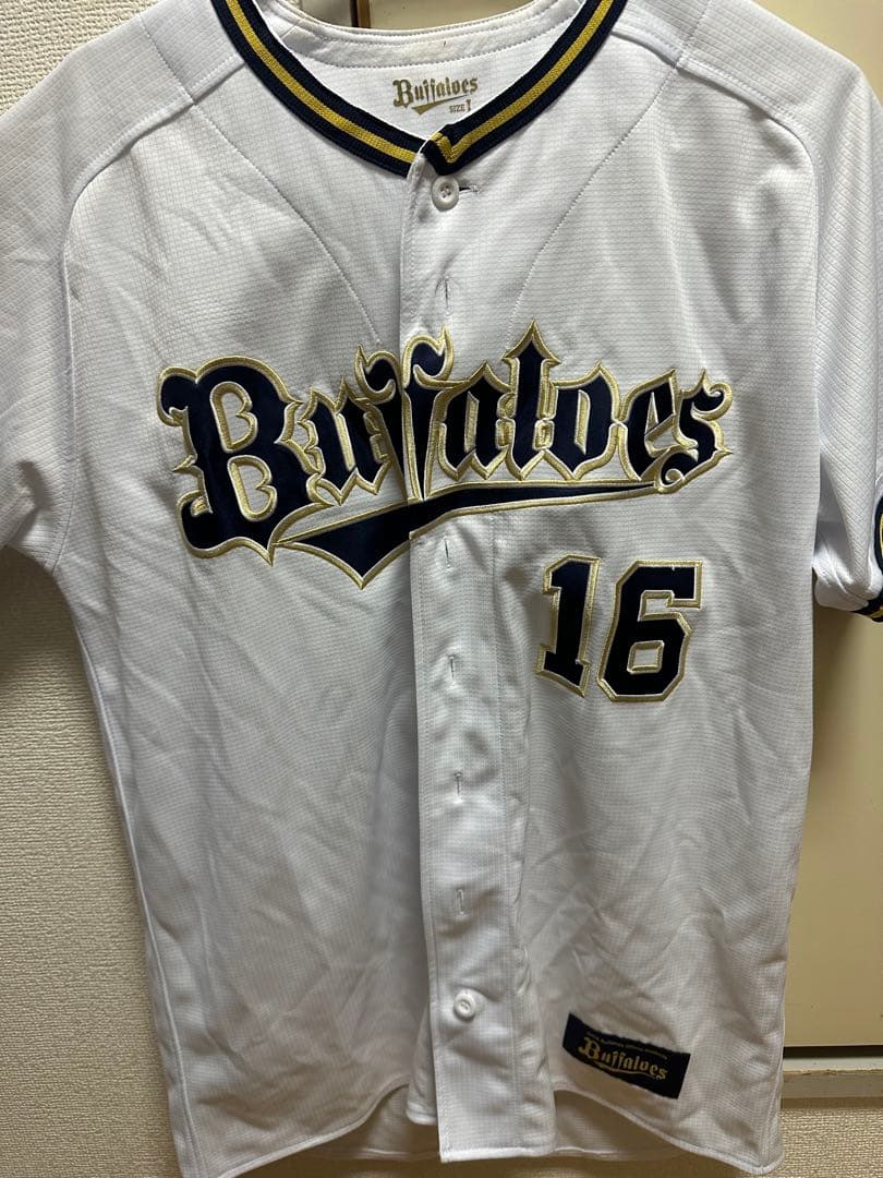 Buffaloes 平野佳寿　ハイクオリティユニフォーム　オリックス　16