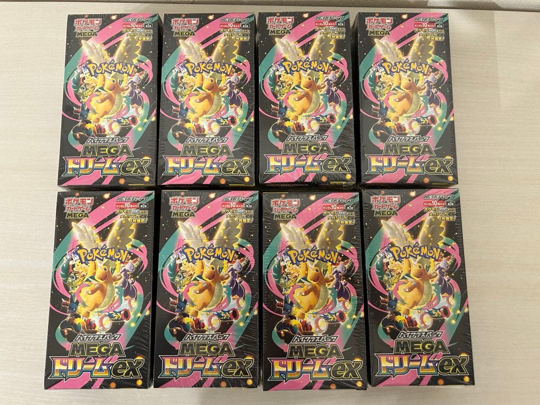 即購入可ポケモンカードゲーム MEGAドリームex 新品未開封 シュリンク付き