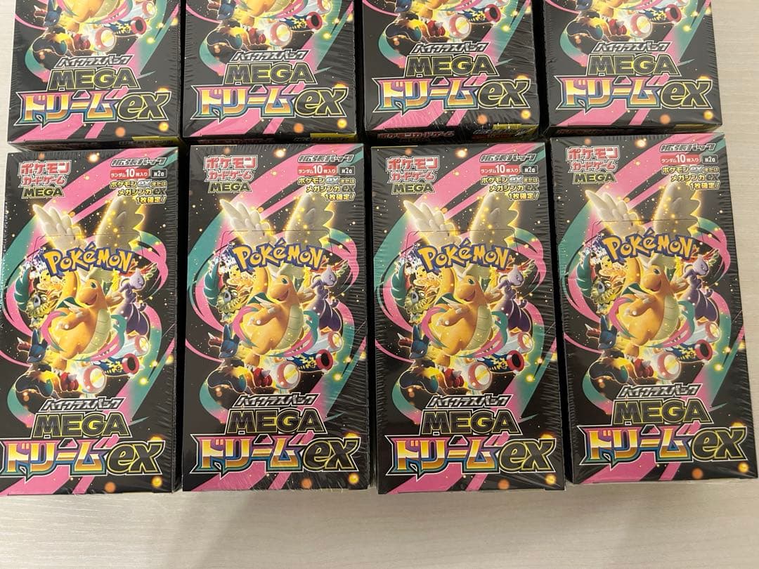 即購入可ポケモンカードゲーム MEGAドリームex 新品未開封 シュリンク付き