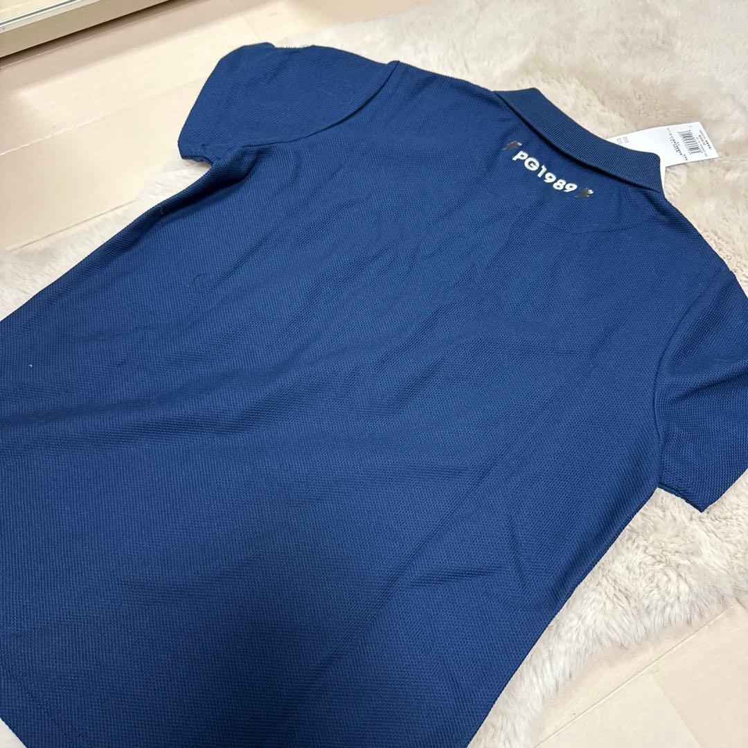 【新品タグ付き】PEARLY GATES ゴルフ用ポロシャツ サイズ0 ネイビー