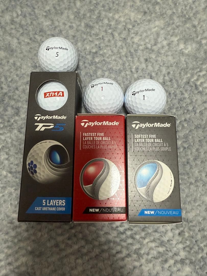 【豪華】新品！TaylorMade TP5 ボールセット