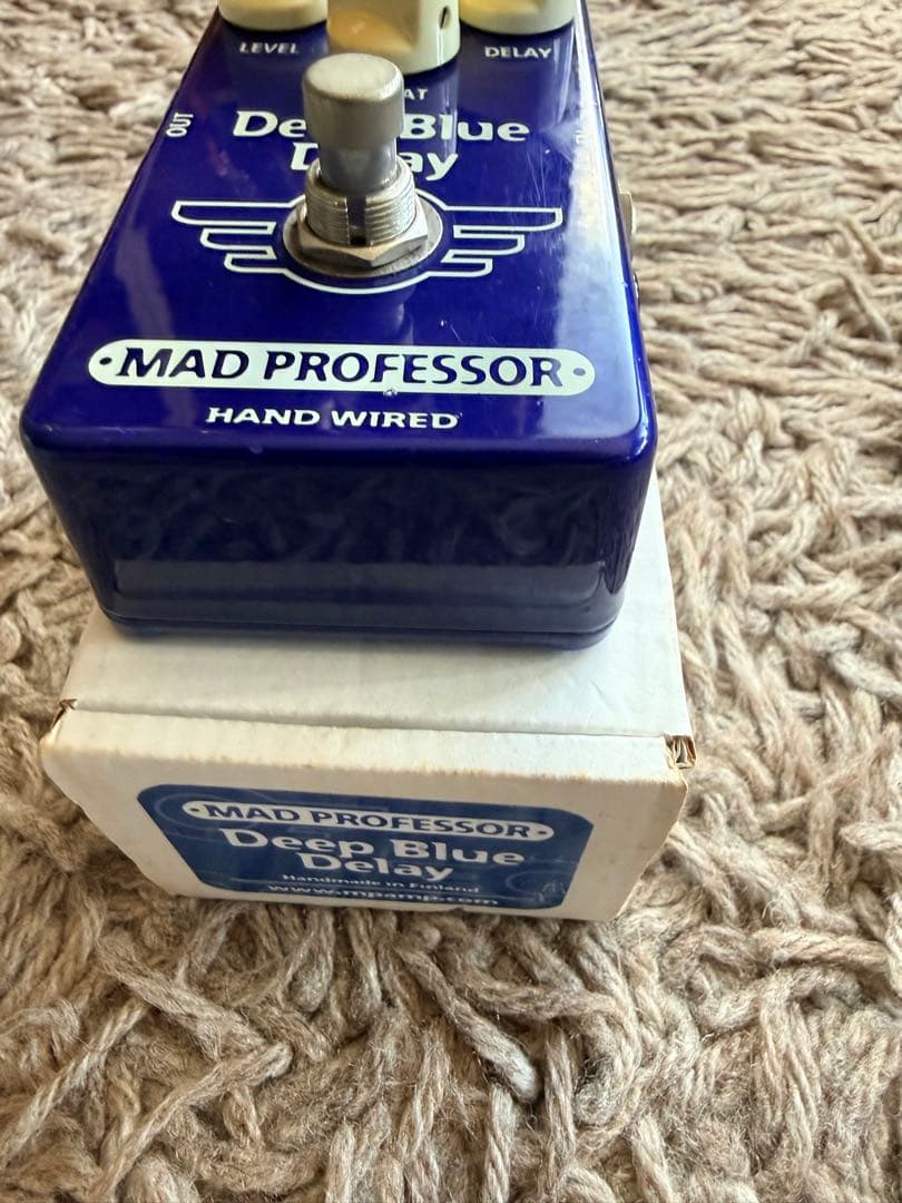 ギター mad professor deep blue delay handwired