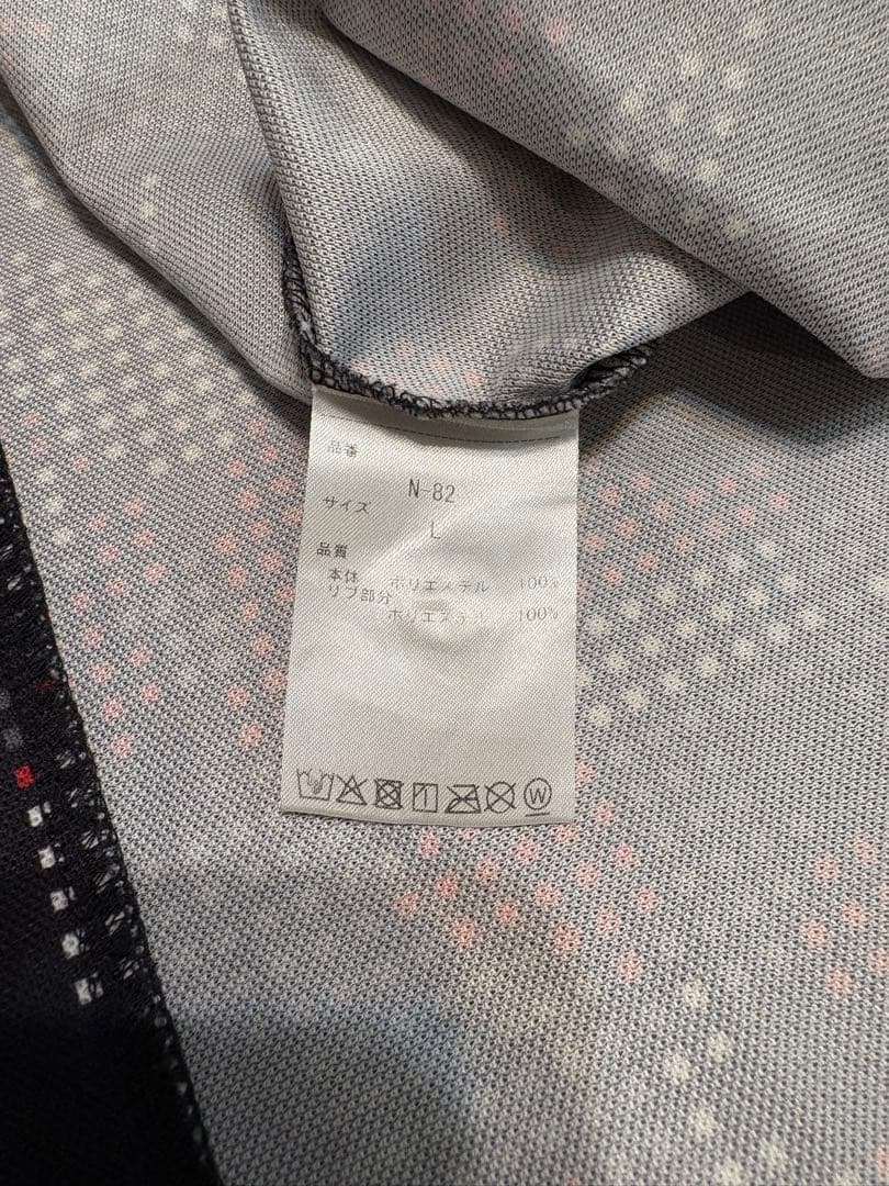 【美品】未使用品 SANRISE ゴルフ 半袖 ポロシャツ 春夏 Lサイズ