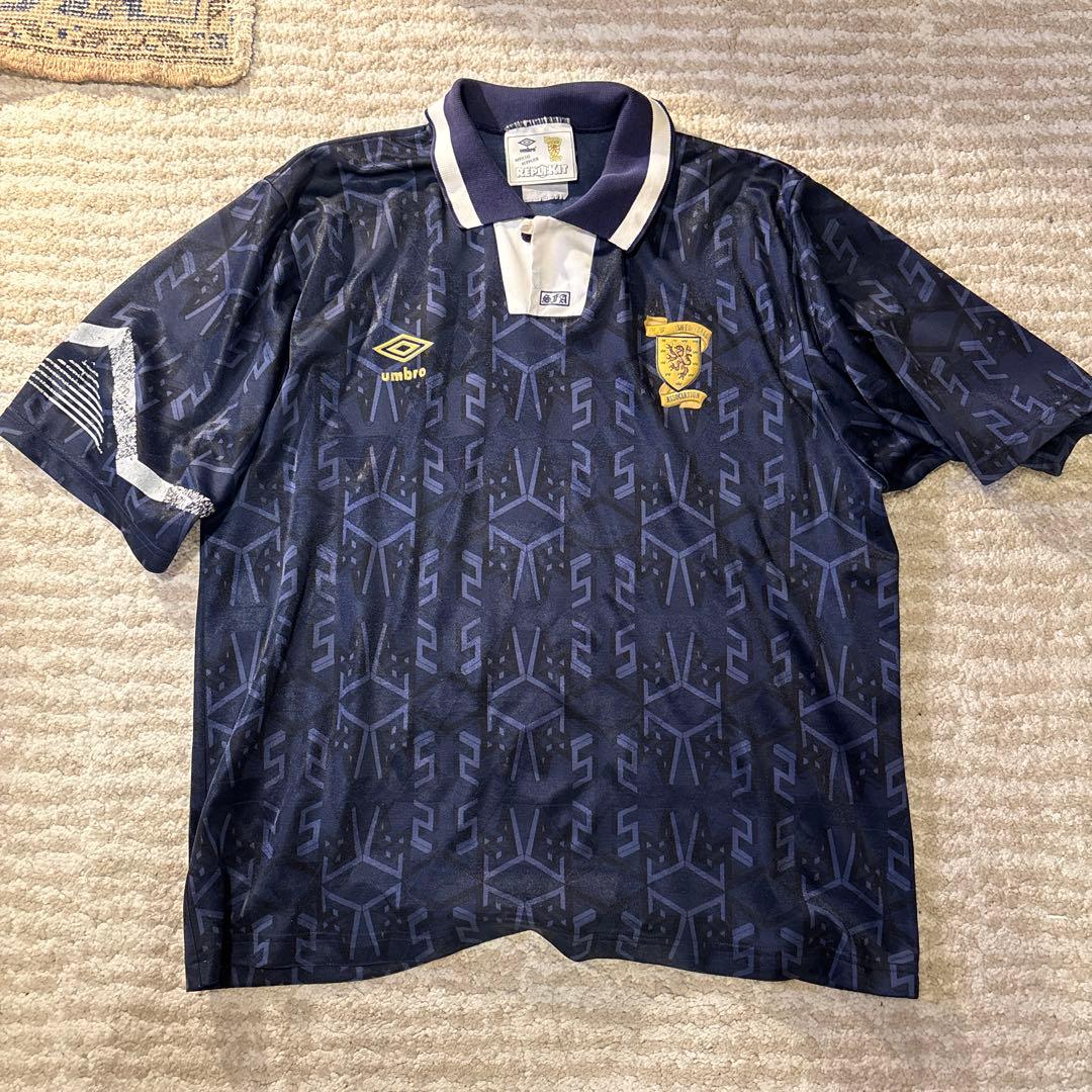 【希少品】1992年 スコットランド代表 ユニフォーム　　アンブロ