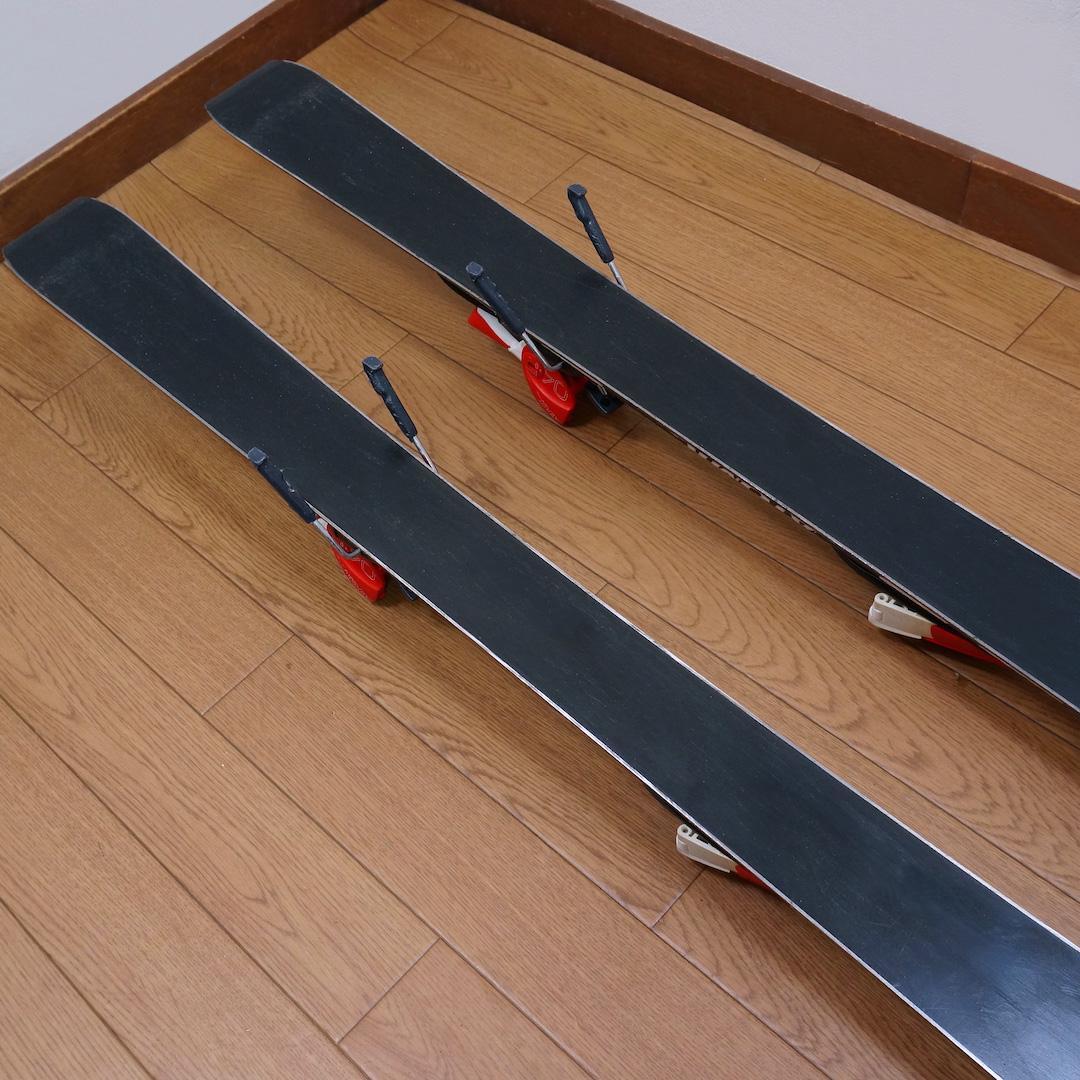メンテ済 120cm 靴23cm ATOMIC スキーセット