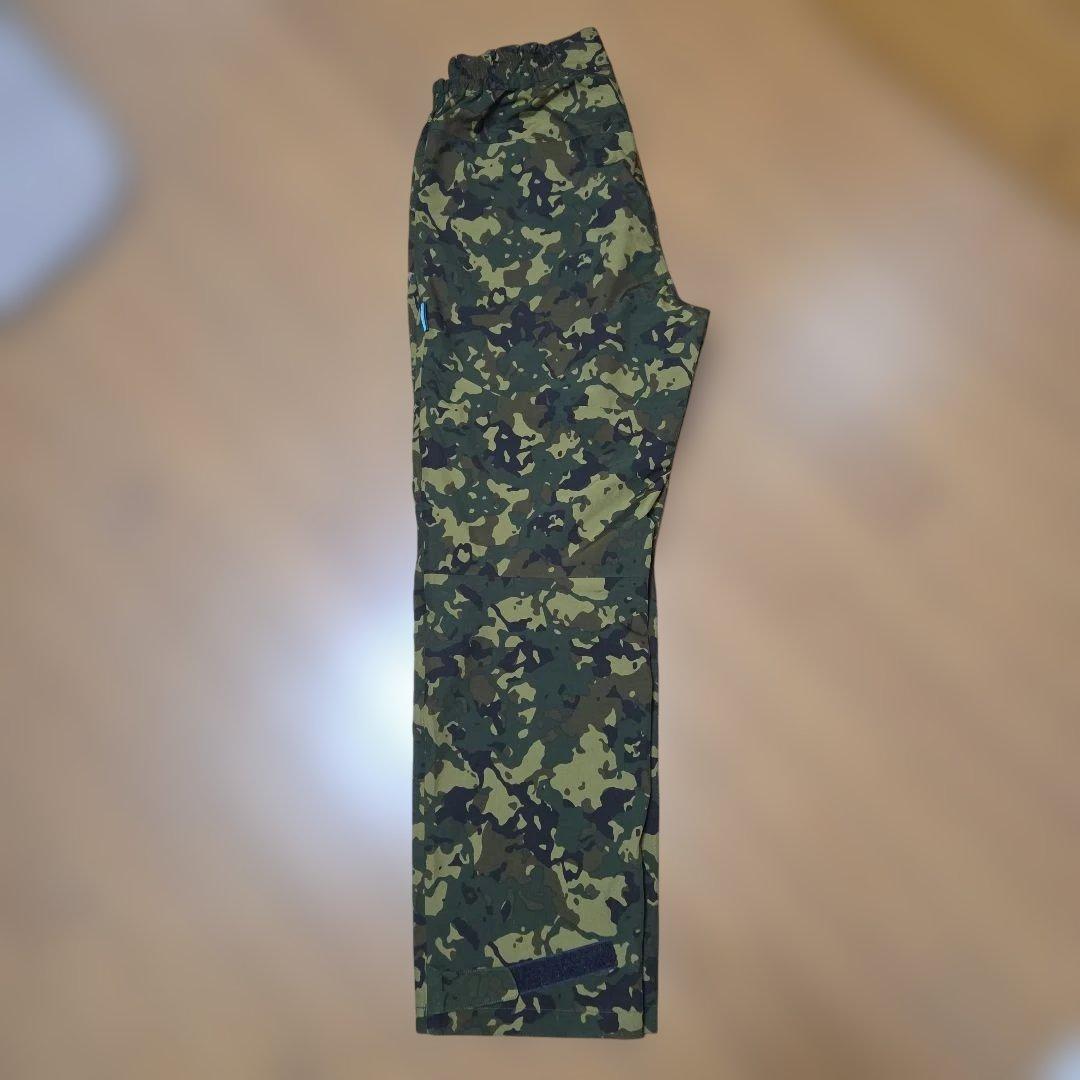 ㉛美品シマノレインスーツ レインウエア DSエクスプローラー L ベージュカモ