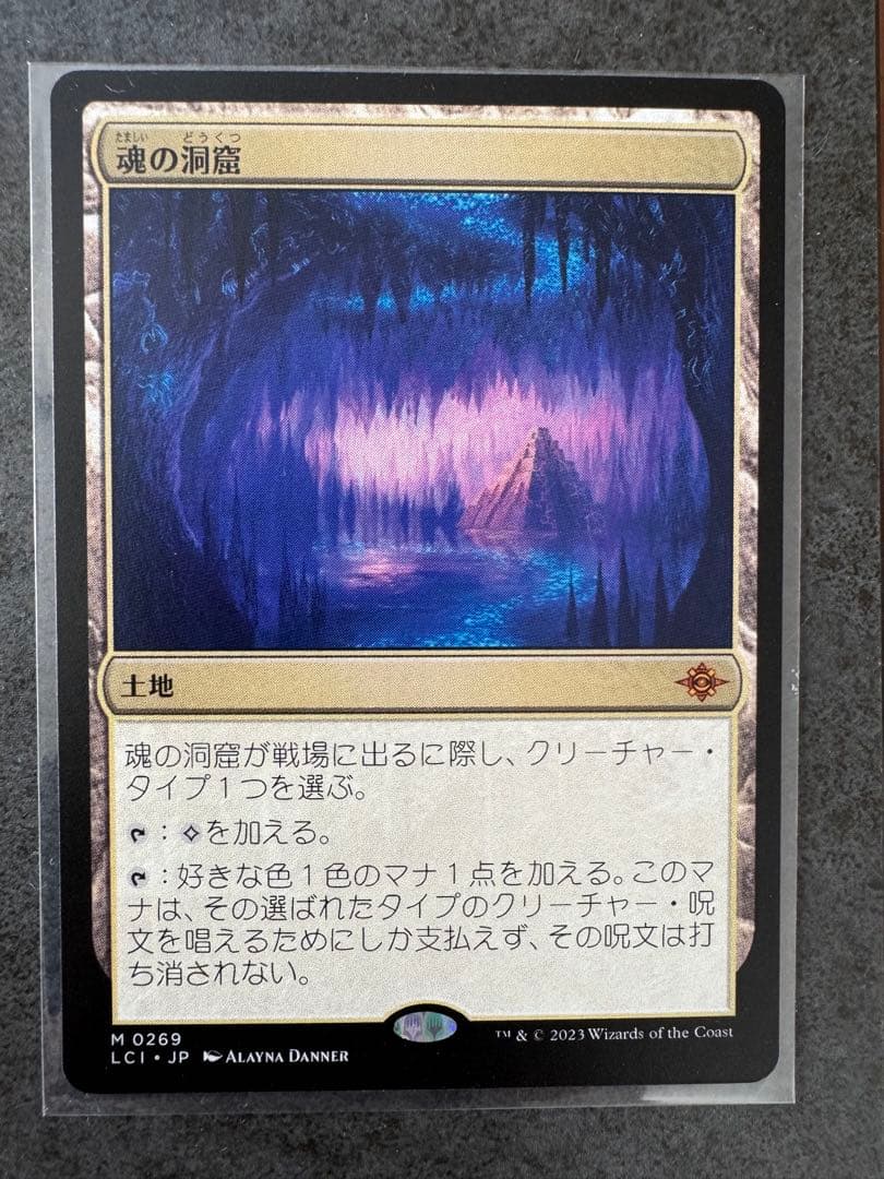 魂の洞窟　MTG マジック・ザ・ギャザリング