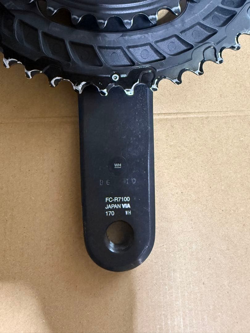 パーツ Shimano 105 FC-R7100 170mm 50-34