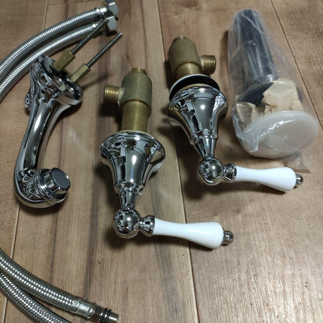 【新品】クラシックヨーロピアン水栓，アンティーク風水栓
