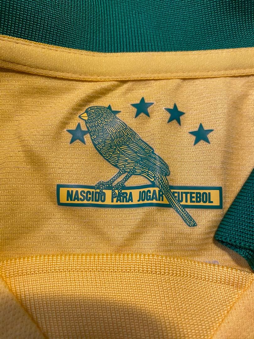 Nike ブラジル代表 サッカーシャツ ナイキ 衿付きユニフォーム 刺繍