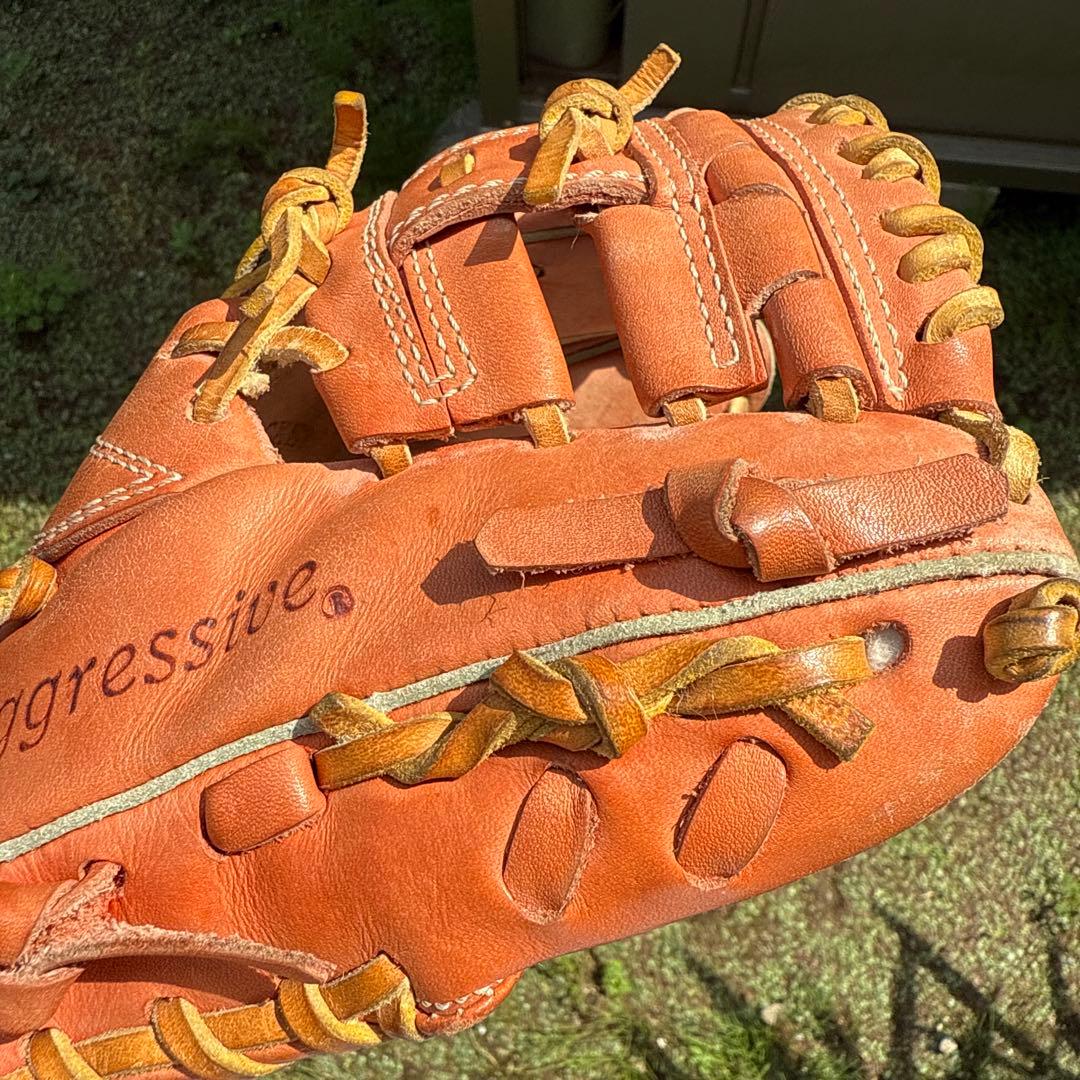 Slugger KSN-25PS 軟式グローブ オレンジ