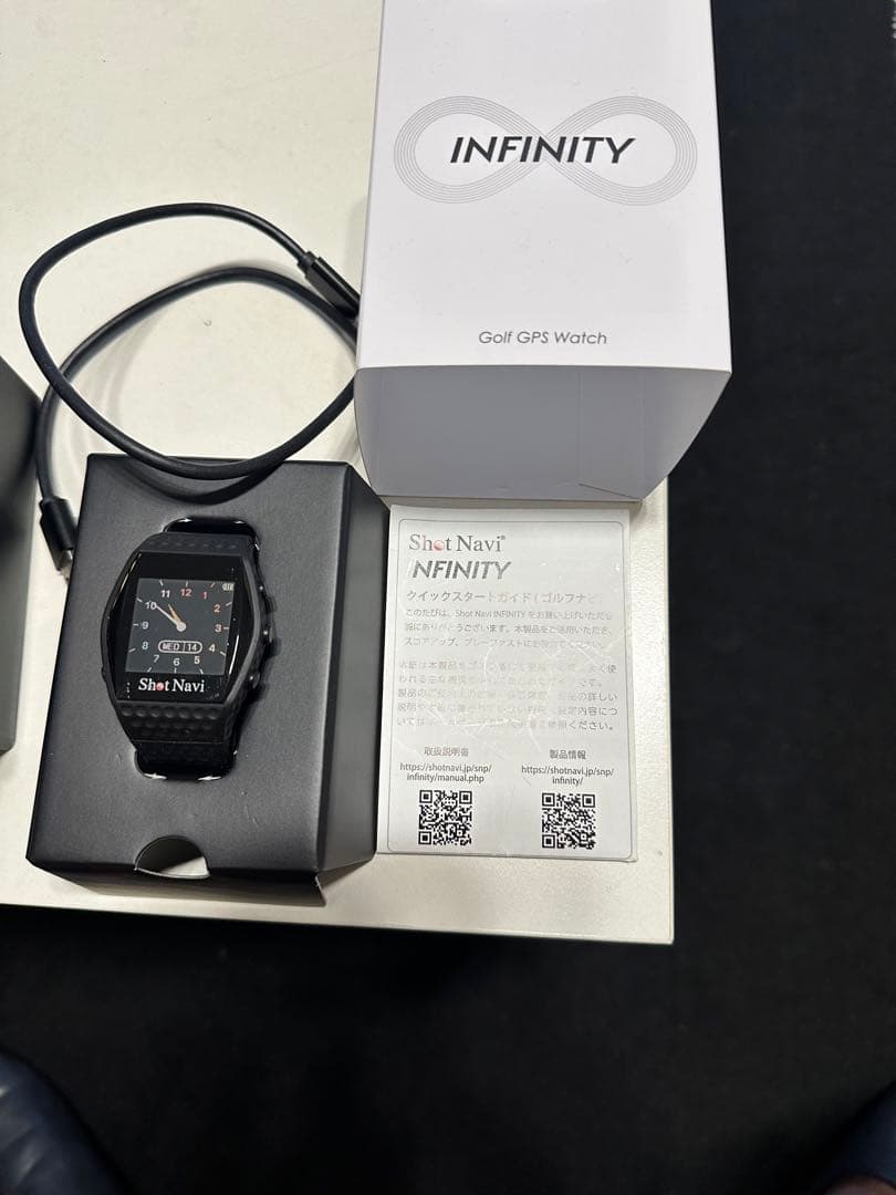 Shot Navi INFINITY ブラック活動量計本体