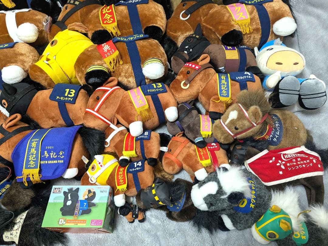 サラブレッドコレクション big ぬいぐるみ マスコット 競馬 ダービーまとめ