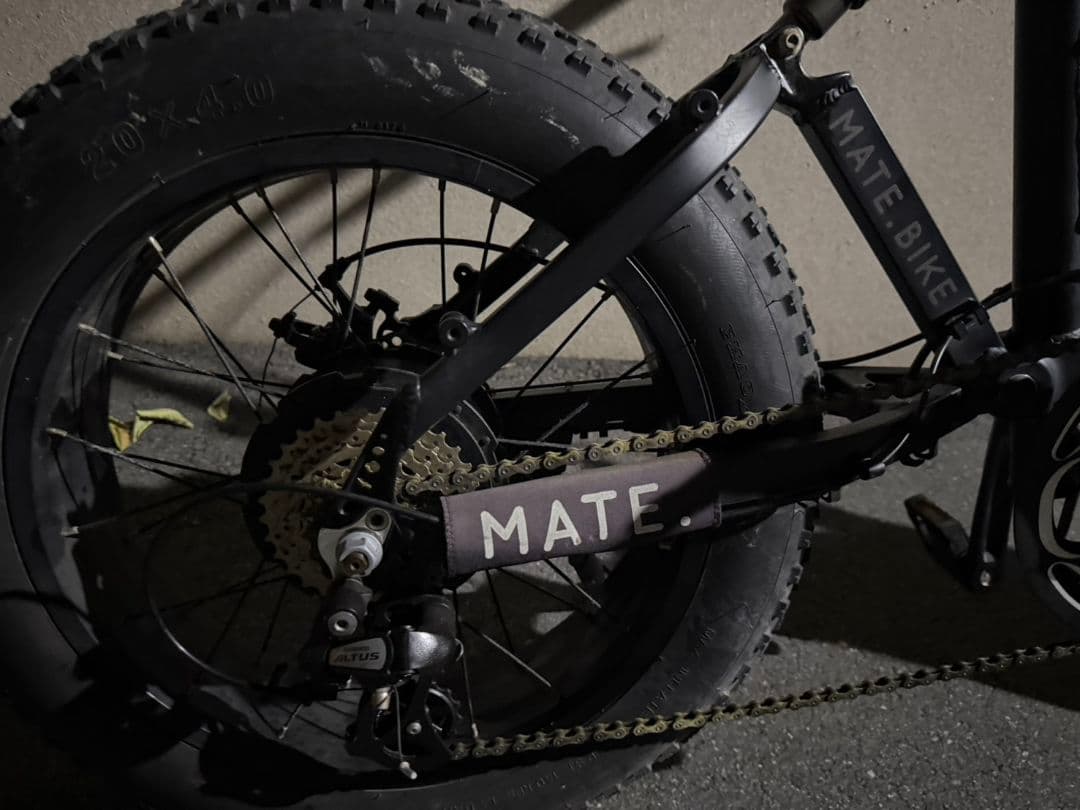 MATE X 電動アシスト自転車 ブラック