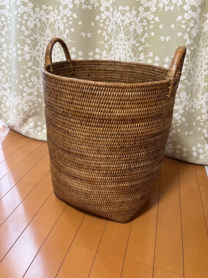 ミャンマーラタンバスケット L（たて型）