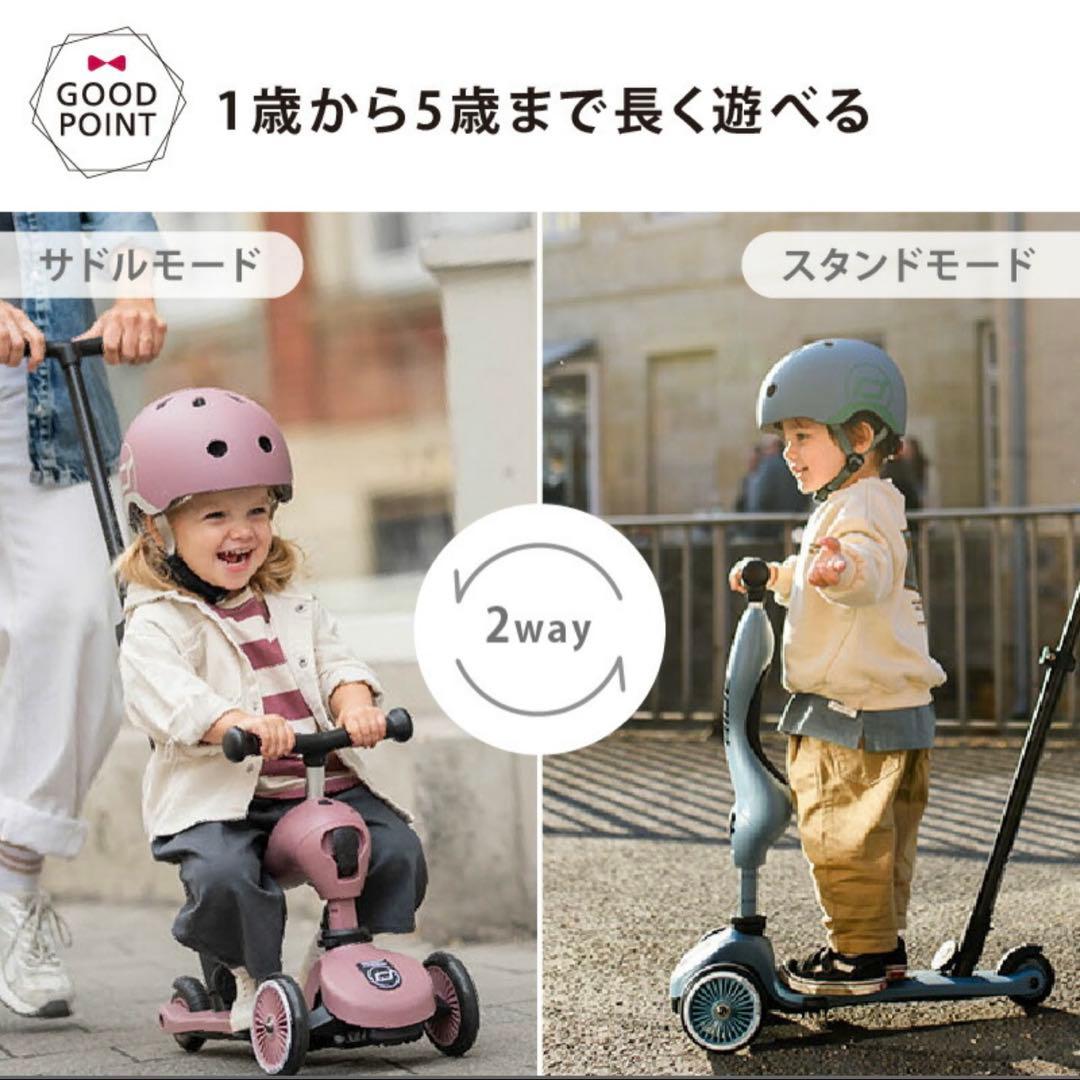 ハイウェイキック1 プッシュ&ゴー⌇スクートアンドライド⌇アッシュ