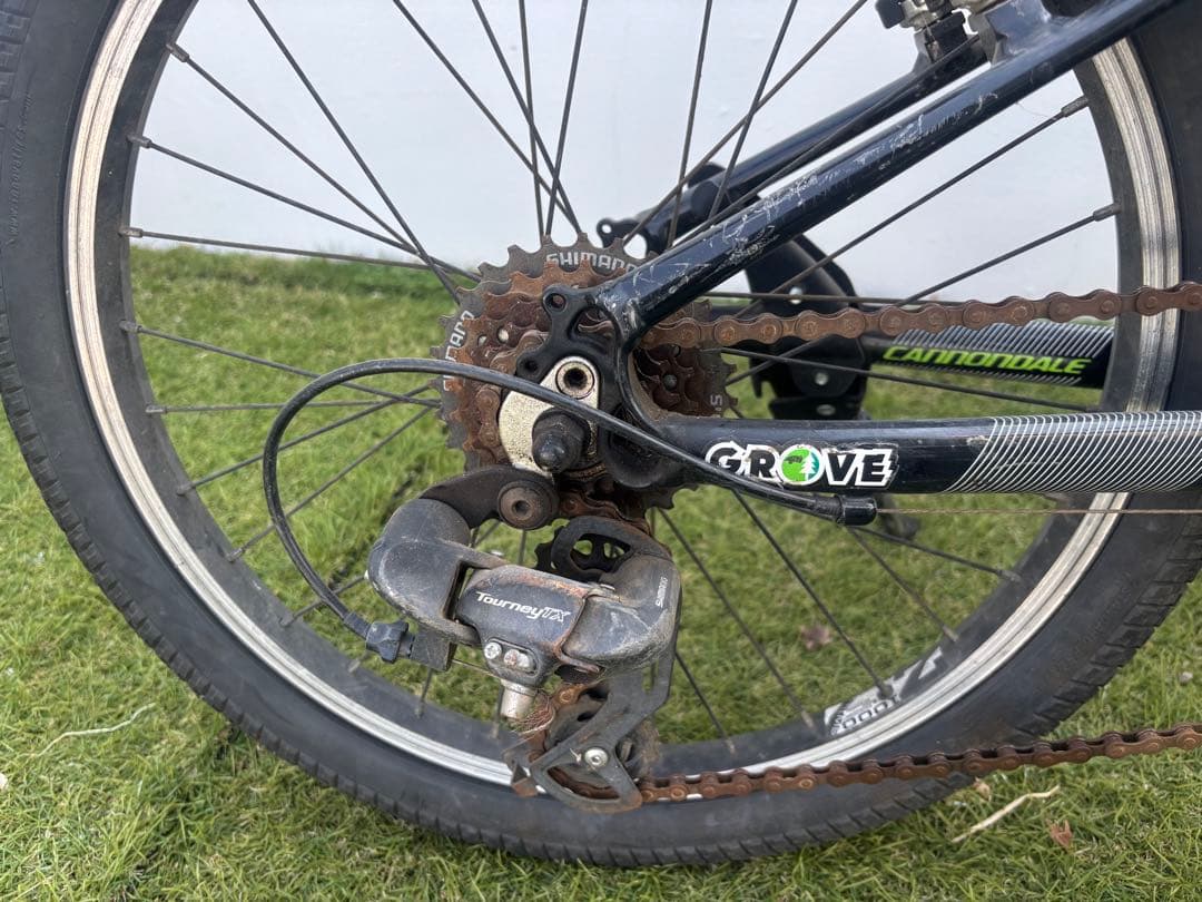 専用！！！Cannondale キッズバイク DX 黒/緑
