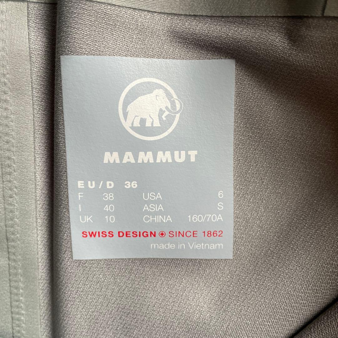 MAMMUTハードシェルパンツ36（日本サイズS) [レディース]