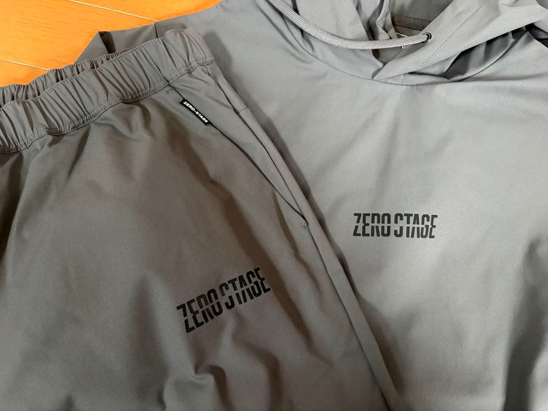 ZERO STAGE 【WEB限定 抽選販売品】上下セットダークグレー 新品