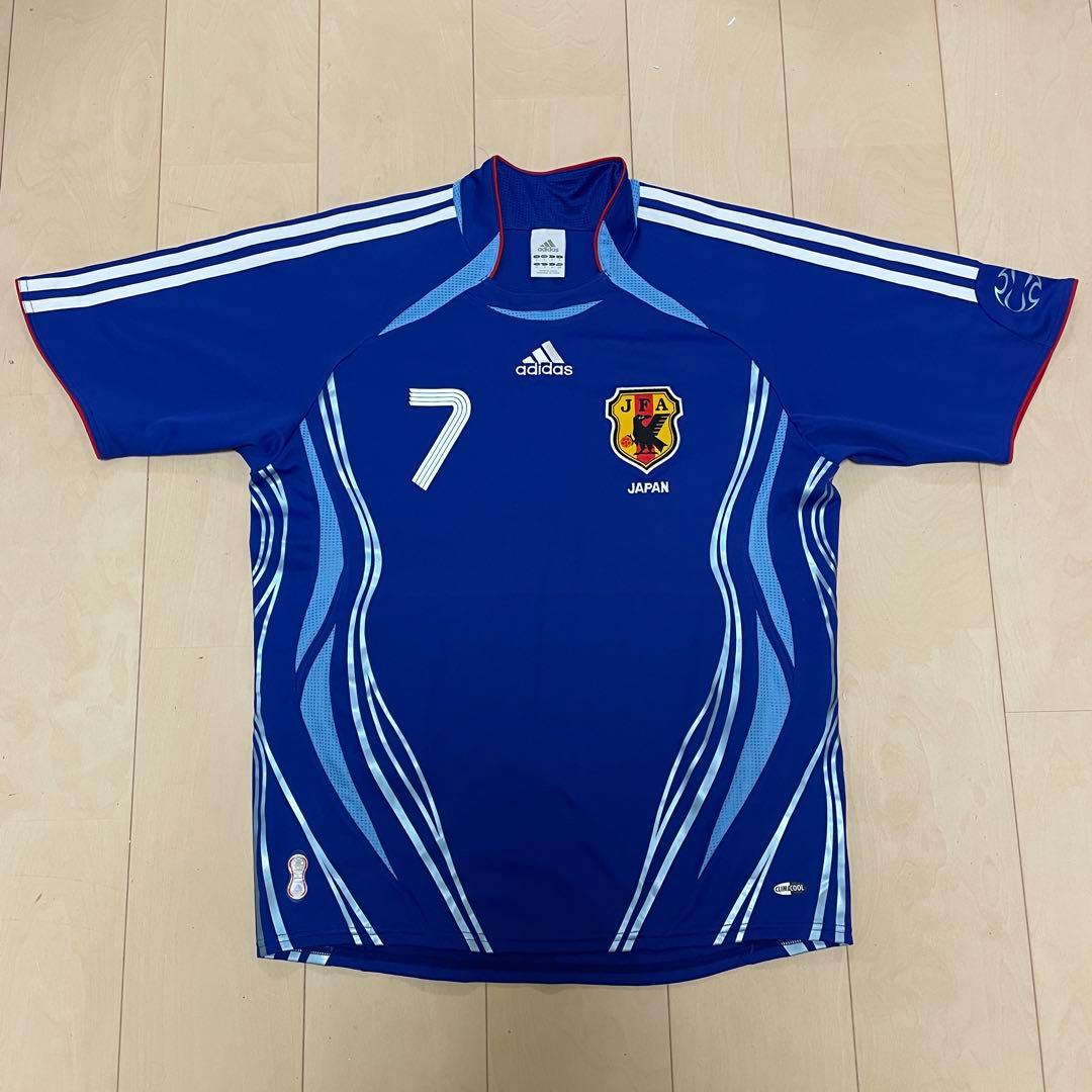中田英寿 アディダス 日本代表 ユニフォーム ユニホーム ドイツワールドカップ