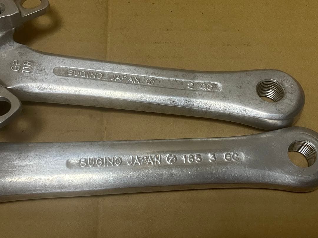 中古SUGINO クランク TT ピスト ファニー sugino75 トラック