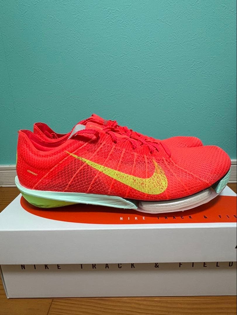 【2/14値下げ】NIKE エアズームヴィクトリー2 オレンジ27cm
