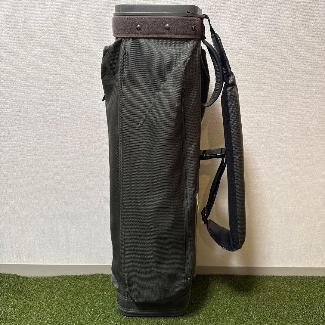 希少 PRGR プロギア キャディバッグ カーキ 軽量 2.4kg